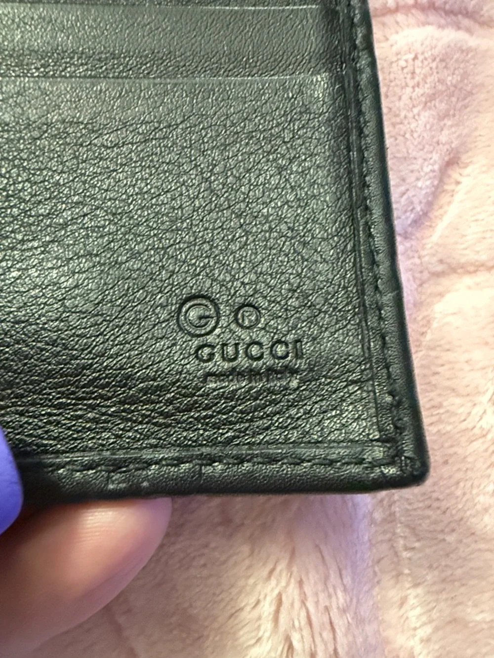 Authentic Gucci Black Leather Continental Wallet - Picture 4 of 9
